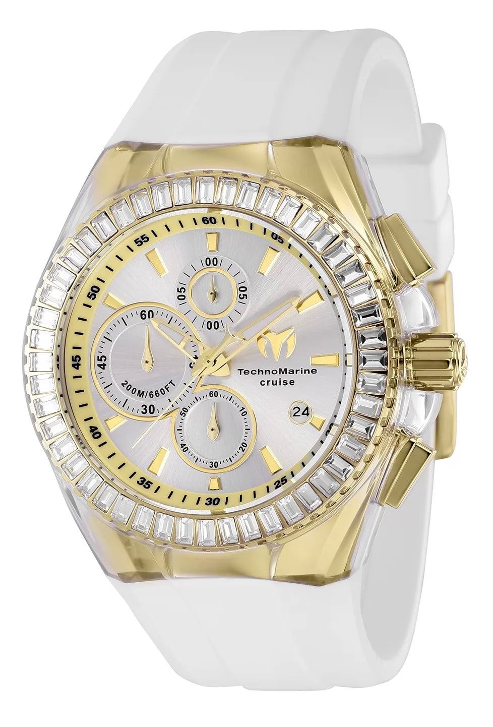 Technomarine Men's Cruise Quartz Chronograph Silver Dial Watch