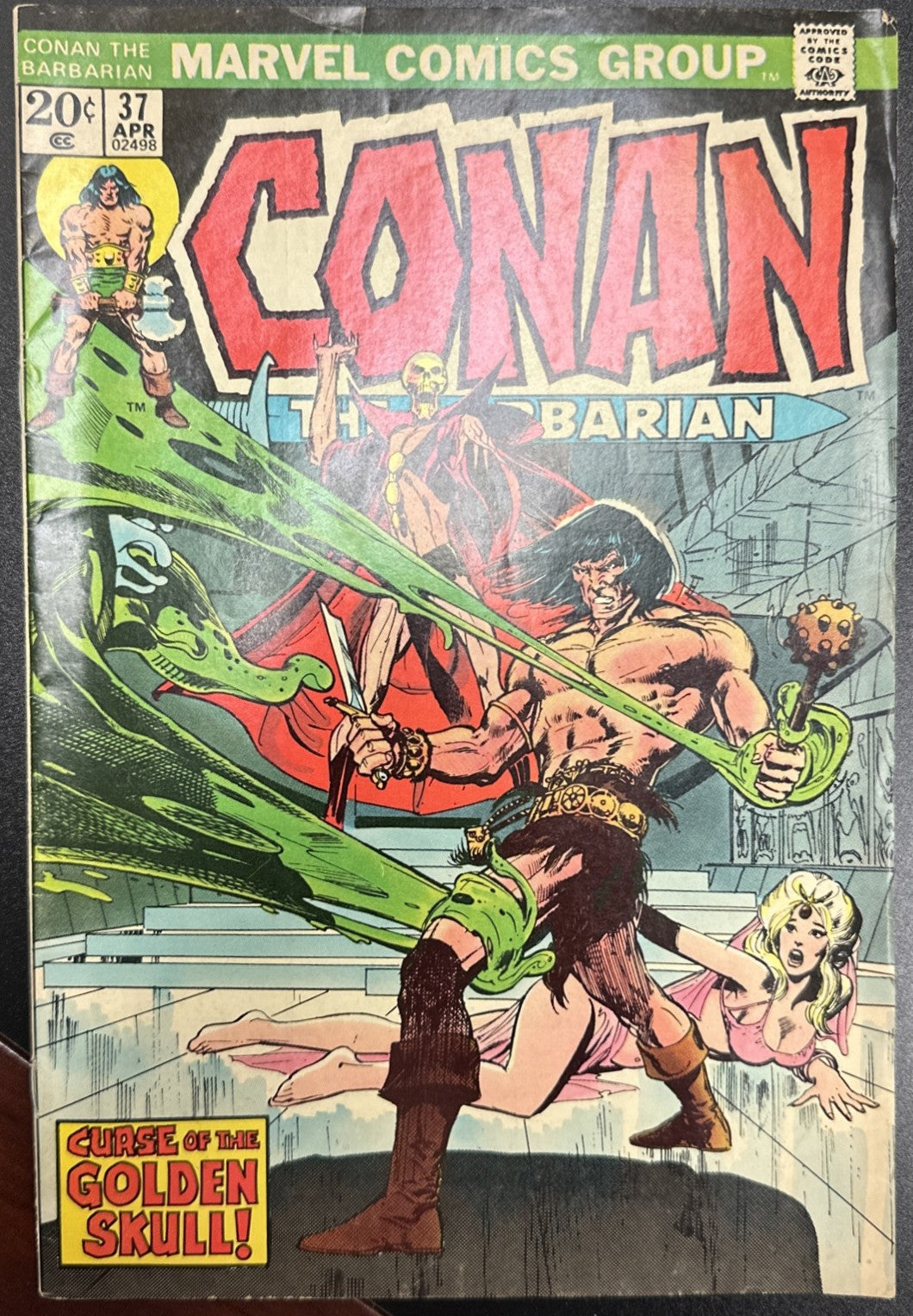 Vintage Bronze & Copper Age Comic Book Lot of 8 Marvel & DC Hulk, Spider-Man, Conan, Tor & More