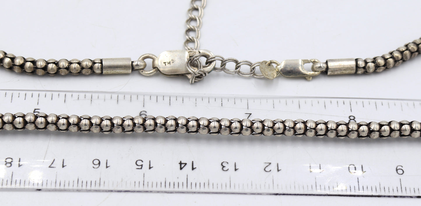 Group lot of 5 vintage 925 sterling silver necklaces