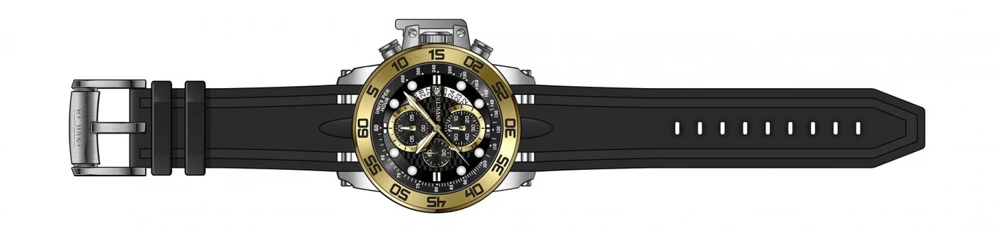 Invicta Men's I-Force Quartz Multifunction Black Dial Watch