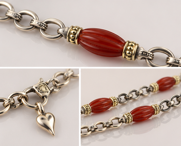 Lagos Caviar Signature Beaded Necklace