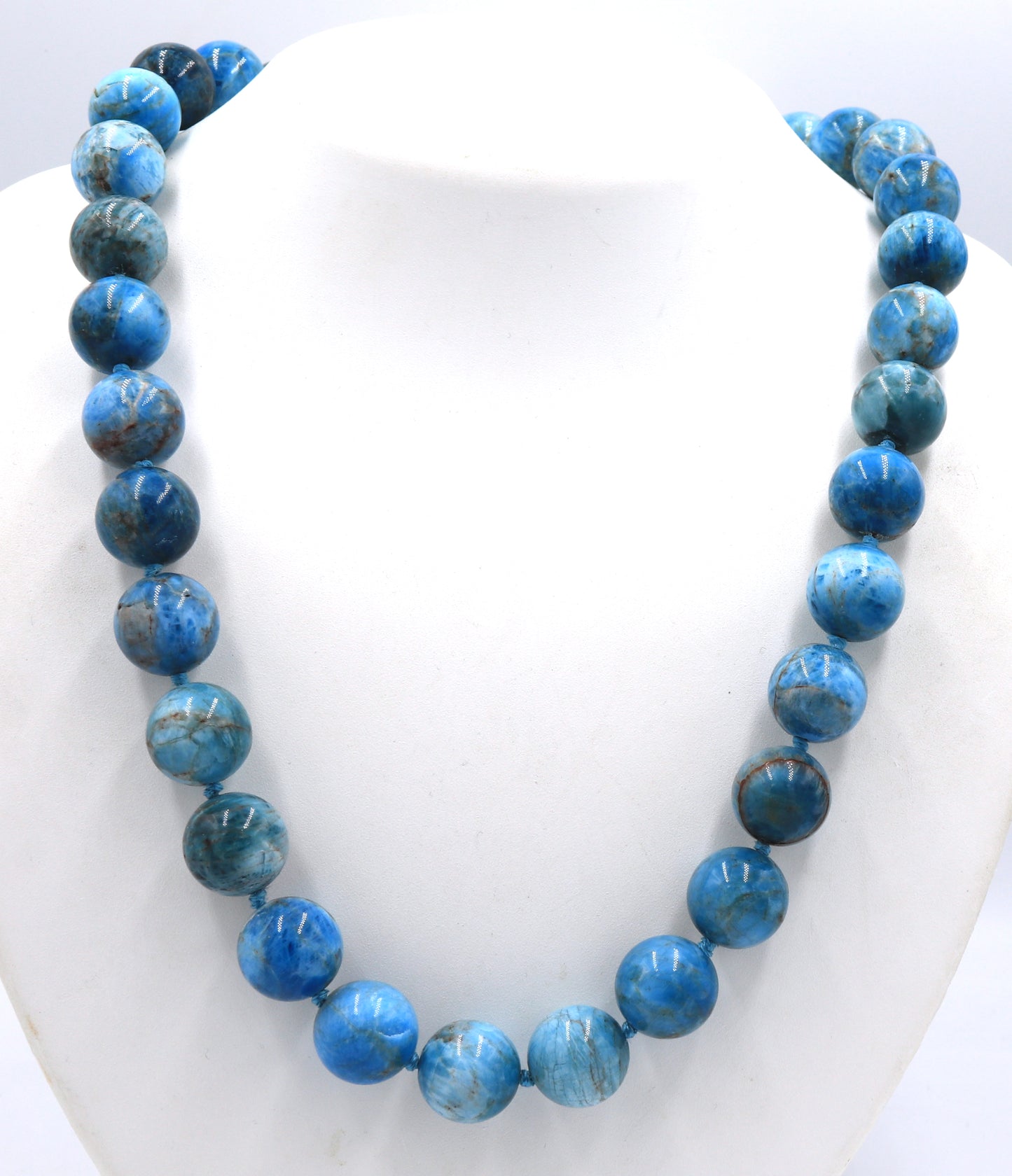 Chunky gemstone beads necklace