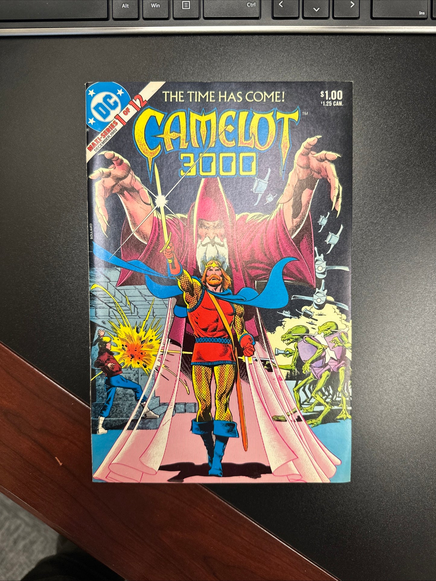 Vintage Bronze & Copper Age Comic Book Lot of 8 Marvel & DC Hulk, Spider-Man, Conan, Tor & More