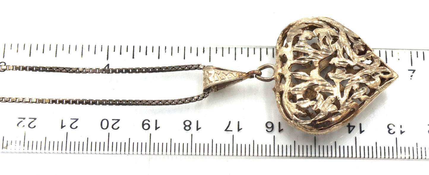 Group lot of 4 vintage 925 sterling silver necklaces