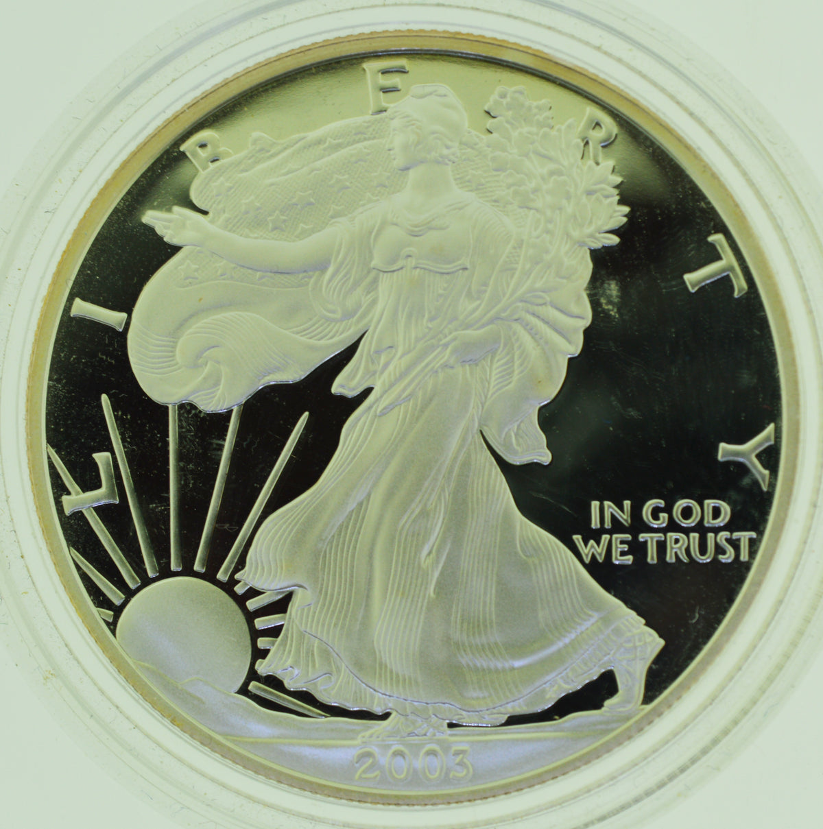 2003-W American Eagle One Ounce Silver Proof Coin – U.S. Mint