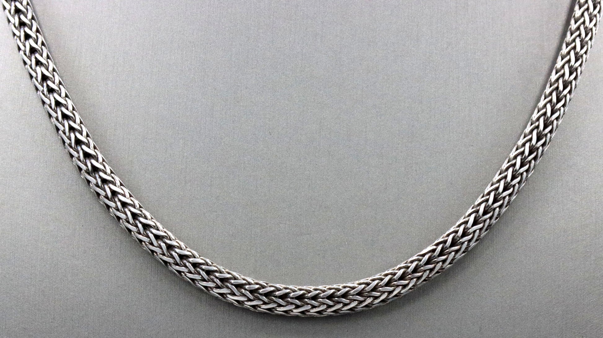 925 Sterling silver Byzantine chain necklace