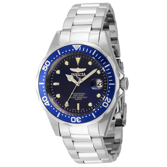 Invicta Men's 9204 Pro Diver Quartz 3 Hand Blue Dial Watch