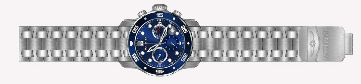 Invicta Men's Pro Diver Quartz Chronograph Blue Dial Watch