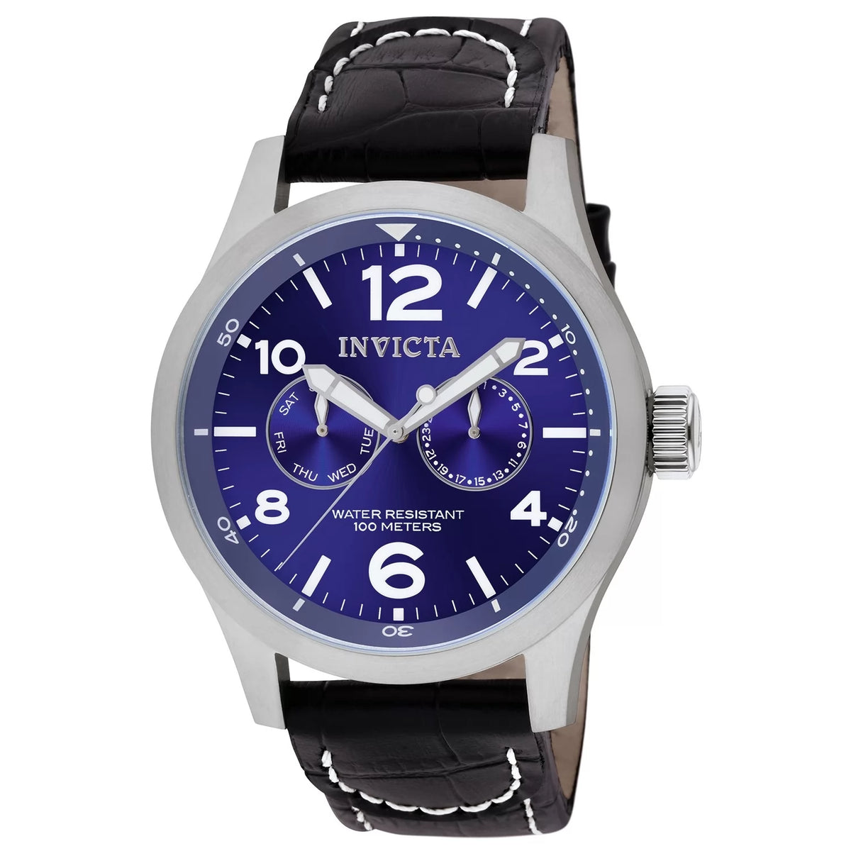 Invicta Men's 10490 I-Force Quartz Multifunction Blue Dial Watch