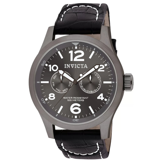 Invicta Men's 10492 I-Force Quartz Multifunction Charcoal Dial Watch