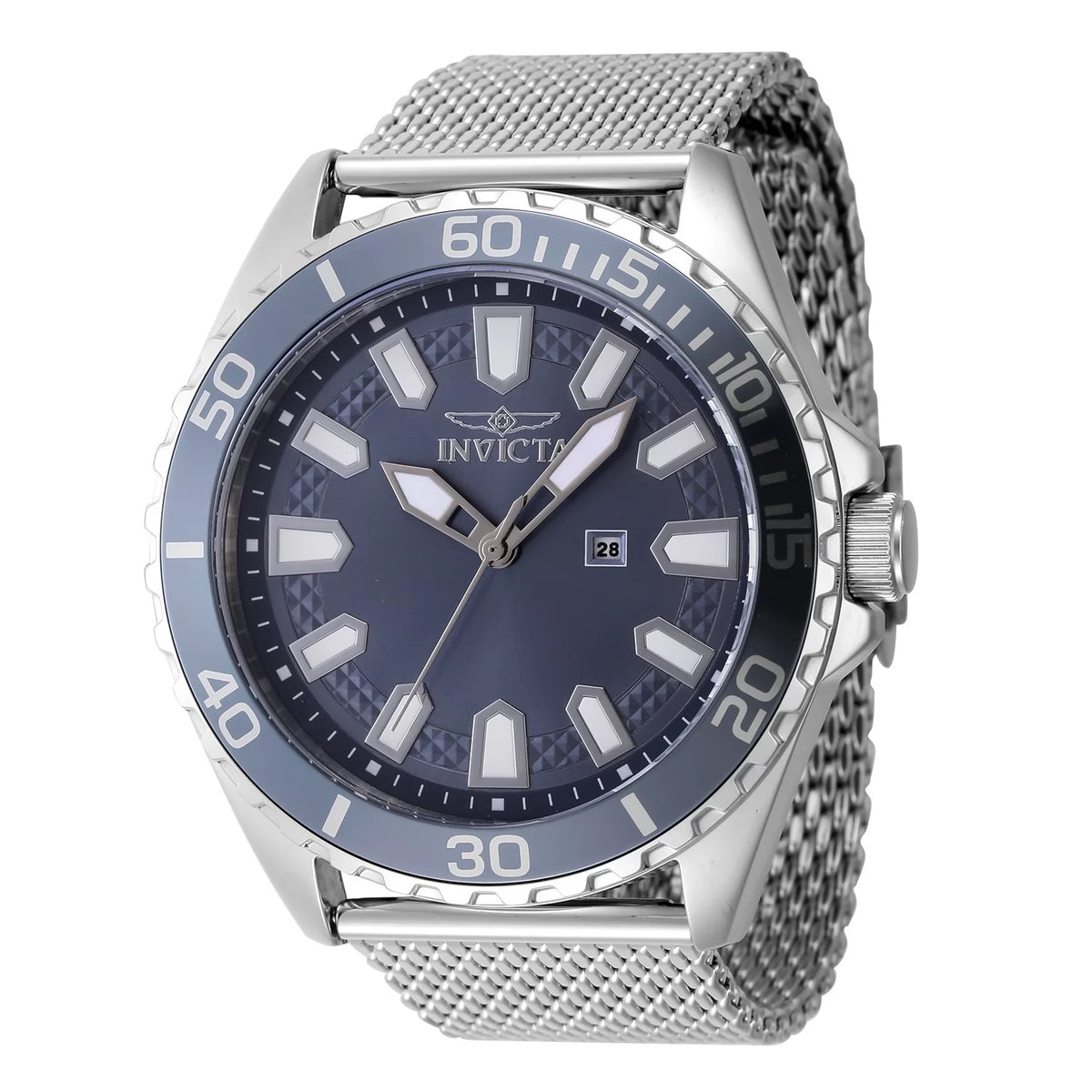 Invicta Men's 46901 Pro Diver Quartz PC22 Blue Dial Watch