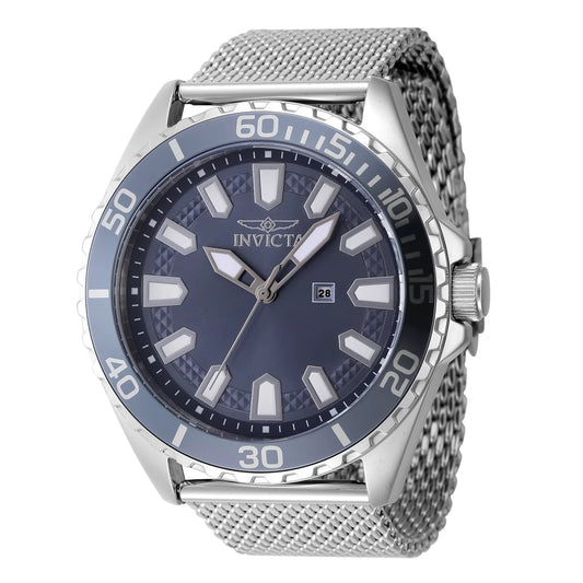Invicta Men's 46901 Pro Diver Quartz PC22 Blue Dial Watch