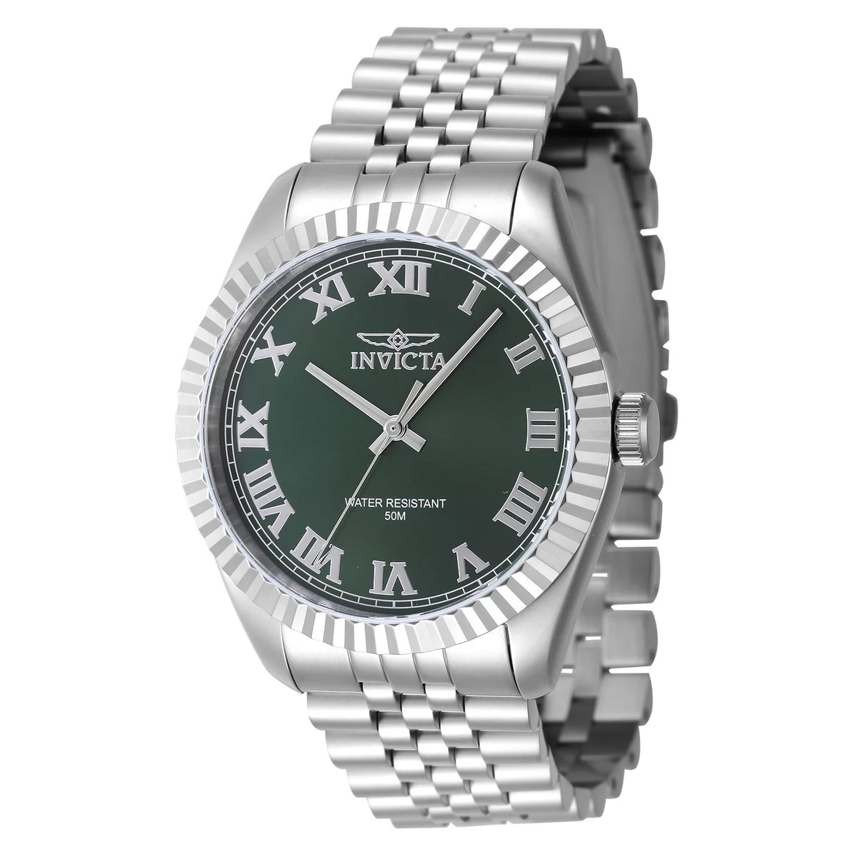 Invicta Women's 47398 Specialty Quartz 3 Hand Green Dial Watch