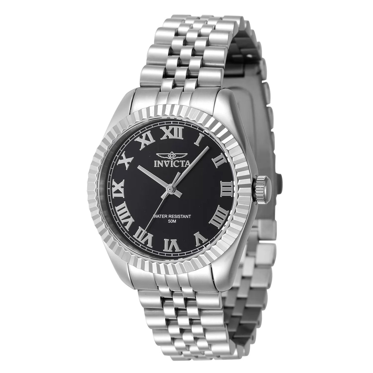 Invicta Women's 47408 Specialty Quartz 3 Hand Black Dial Watch