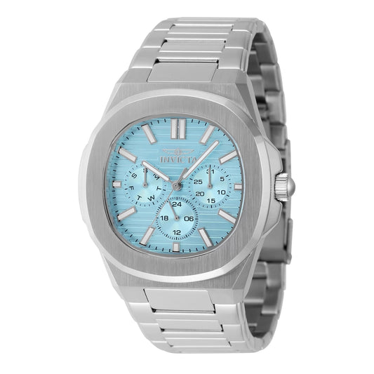 Invicta Men's 48328 Speedway Quartz 3 Hand Light Blue Dial Watch