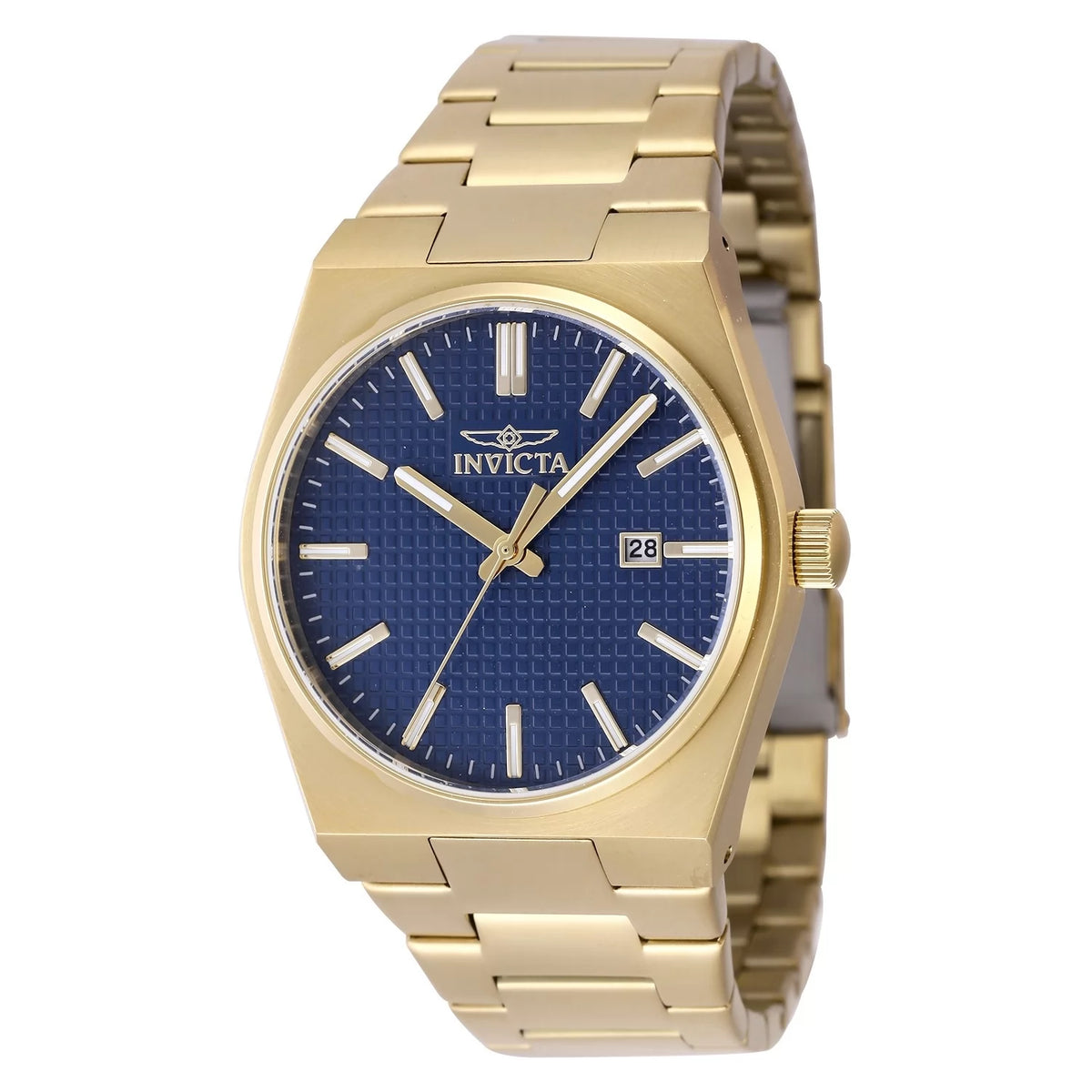 Invicta Men's 48396 Speedway Quartz 3 Hand Blue Dial Watch