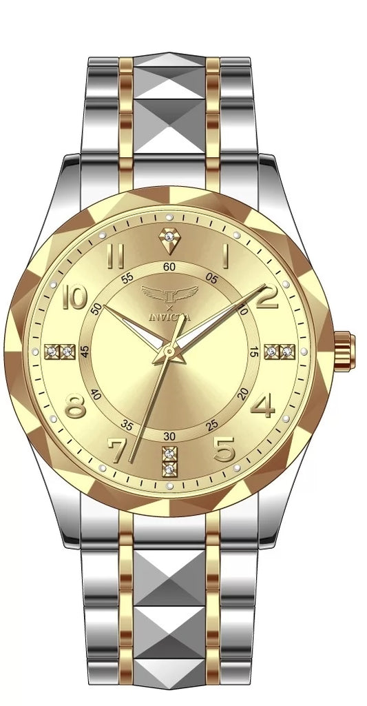 Invicta Men's 69022 Specialty Quartz PC21S Copper Dial Watch