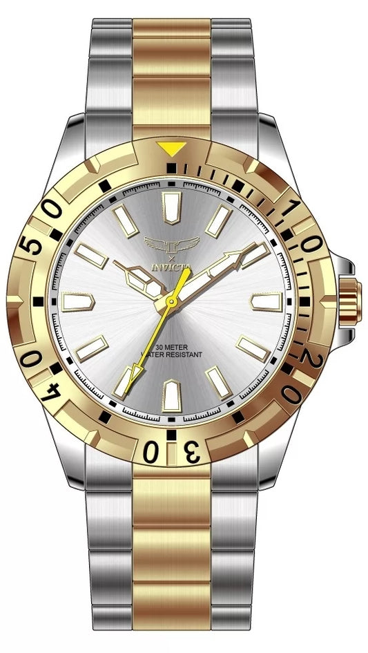 Invicta Men's 69036 Specialty Quartz PC21S White Dial Watch