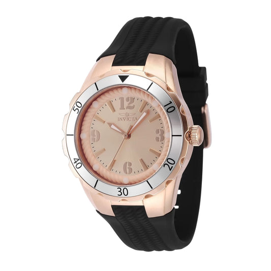 Invicta Women's 48854 Angel Quartz PC21 Rose Gold Dial Watch