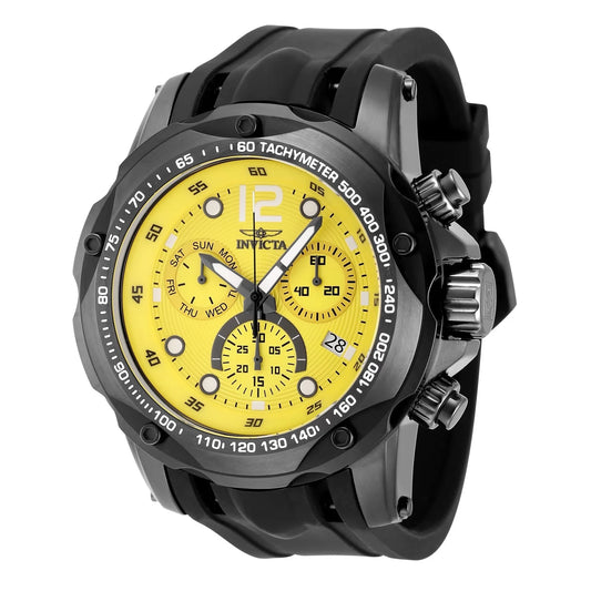 Invicta Men's 48908 Speedway Quartz Z60 FE Yellow Dial Watch