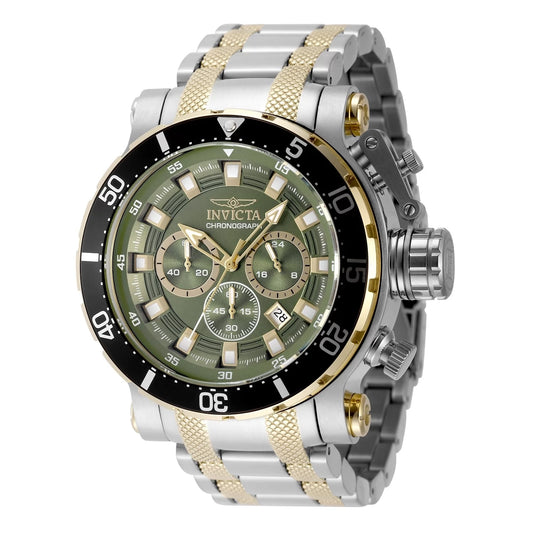 Invicta Men's 49225 Coalition Forces Quartz VD53 Green Dial Watch