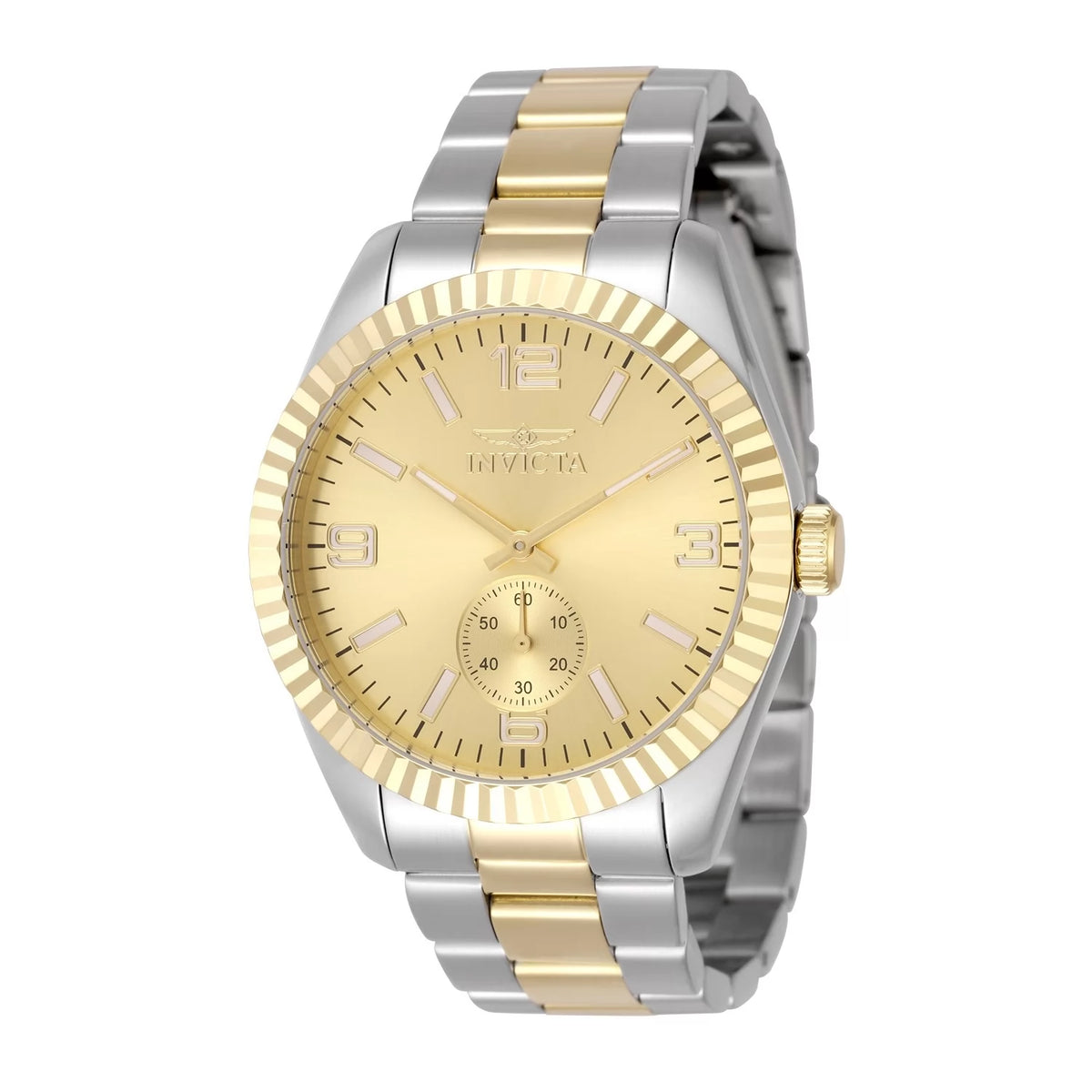 Invicta Men's 49388 Specialty Quartz Multifunction Gold Dial Watch