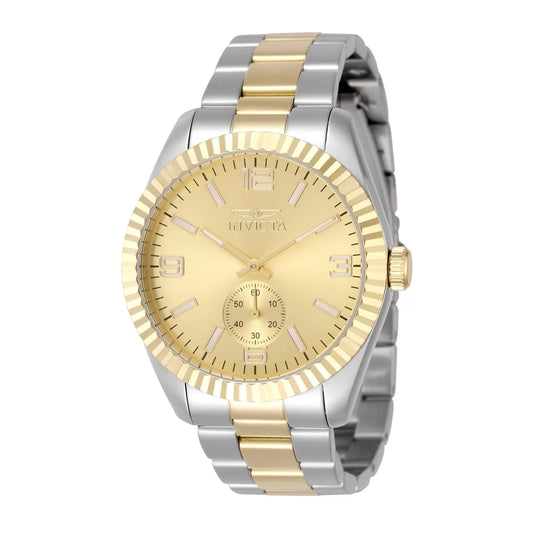 Invicta Men's 49388 Specialty Quartz Multifunction Gold Dial Watch