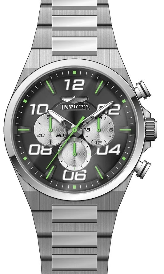 Invicta Men's 50427 Speedway Quartz VD54 Black Dial Watch