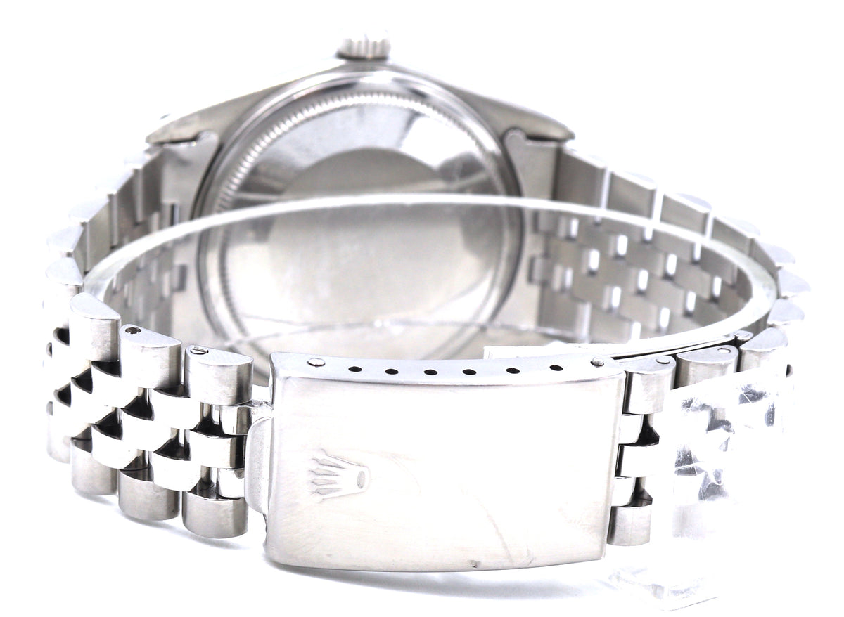 Rolex Datejust 36mm aftermarket blue Roman dial watch