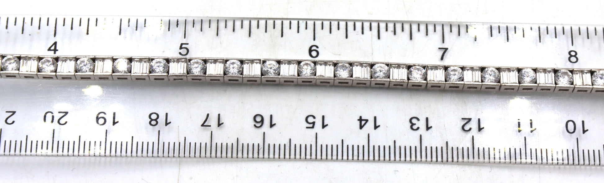 Group of 10 vintage 925 sterling silver bracelets