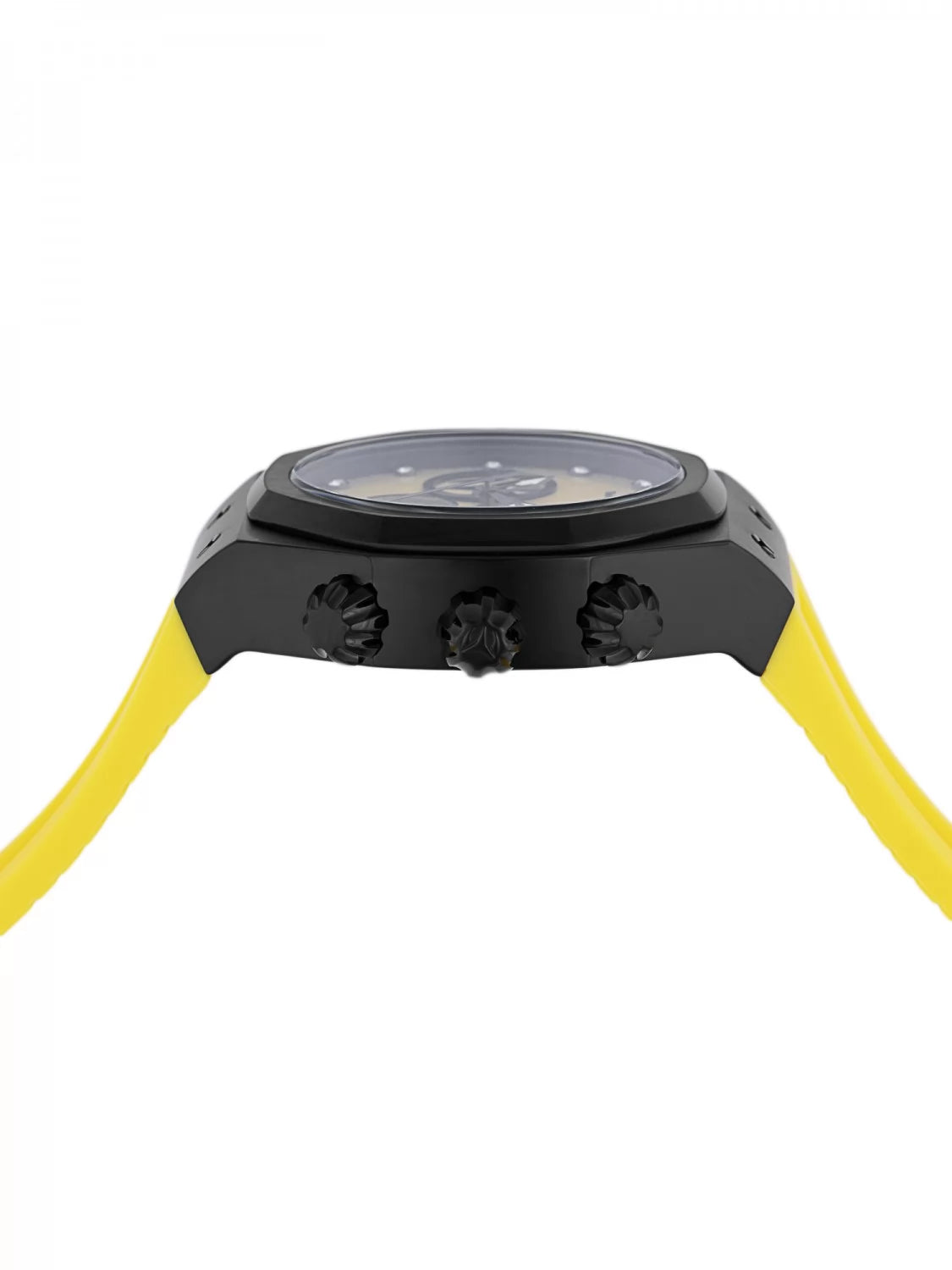 Technomarine Men's Reef Quartz Black, Yellow Dial Watch