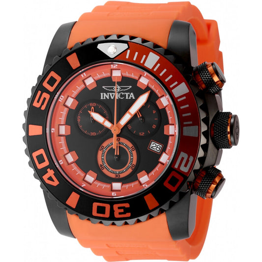 Invicta Sea Hunter Chronograph GMT Black Dial Men's Sport Watch