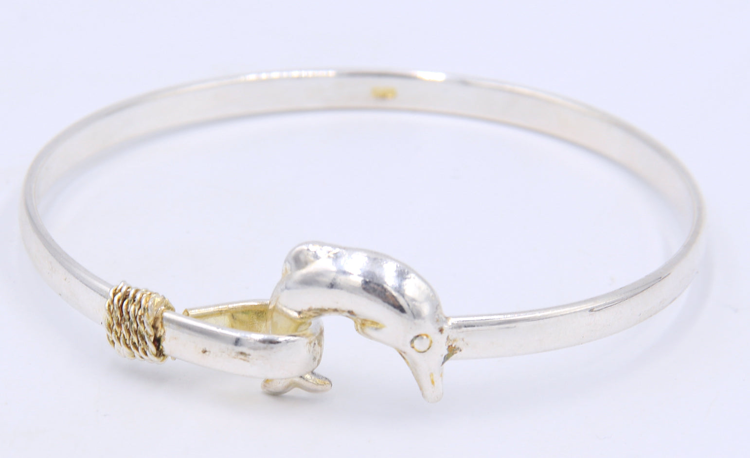 Group lot of vintage 925 sterling silver bangles