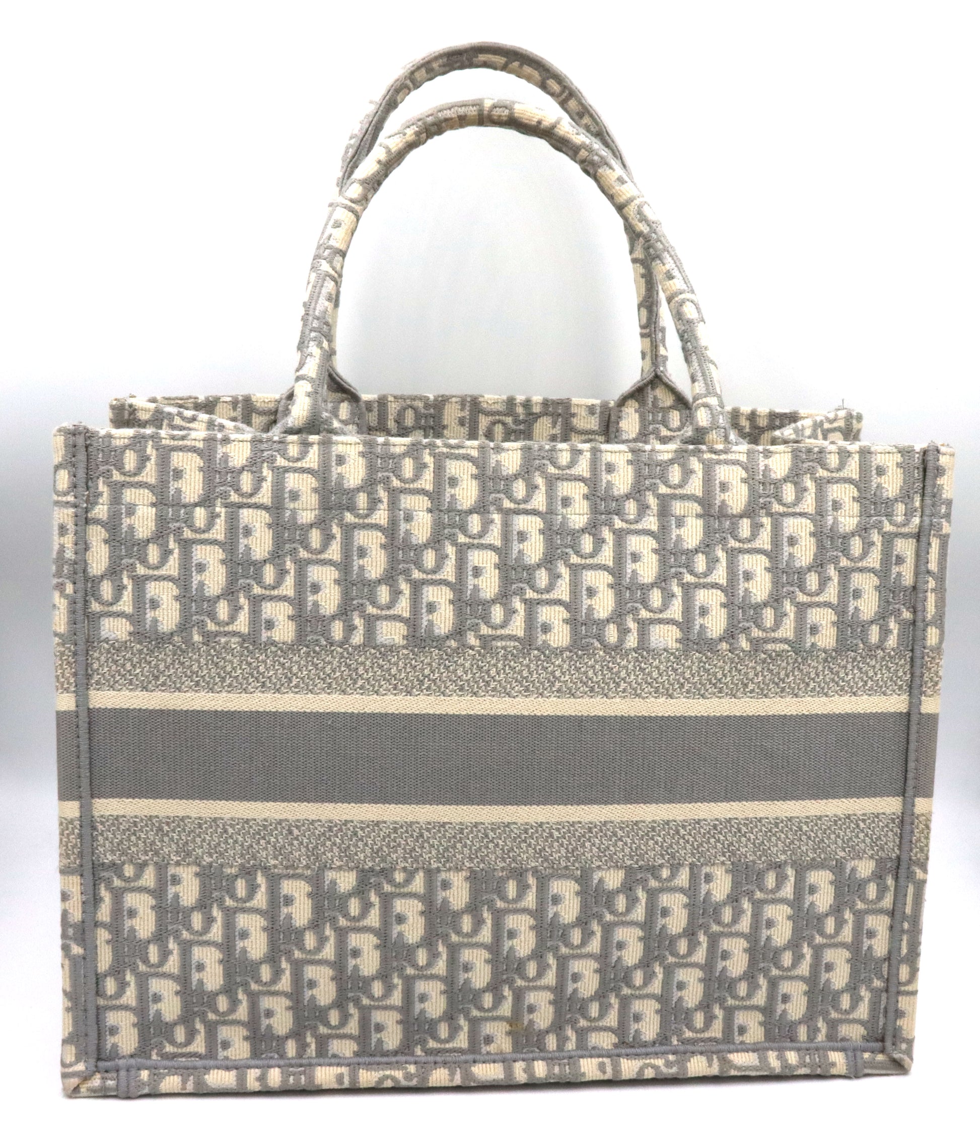 Christian Dior Canvas book tote