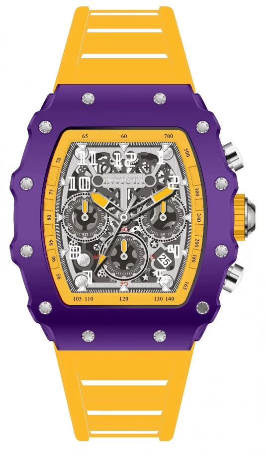 Invicta Men's Invicta Racing Quartz MG53 Silver Dial Watch