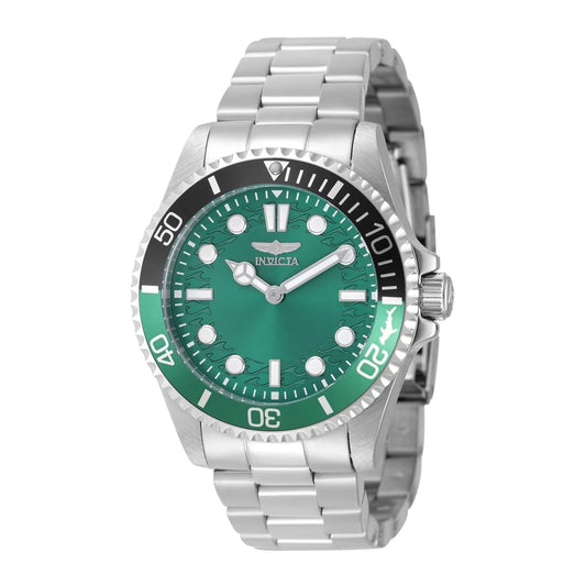 Invicta Men's 49705 Pro Diver Quartz PC20S Green Dial Watch