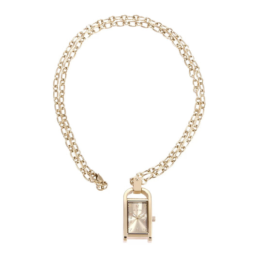 Invicta Women's 49935 Mini Quartz PC11 Brass Dial Necklace Watch