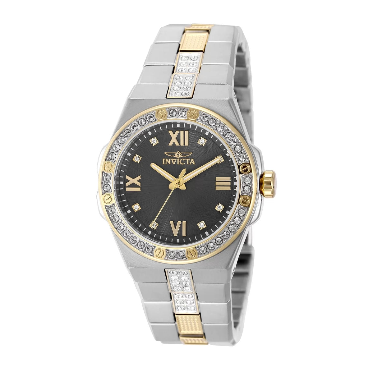 Invicta Women's 50189 Specialty Quartz PC21 Charcoal Dial Watch