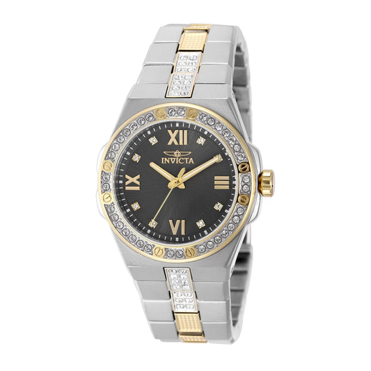 Invicta Women's 50189 Specialty Quartz PC21 Charcoal Dial Watch