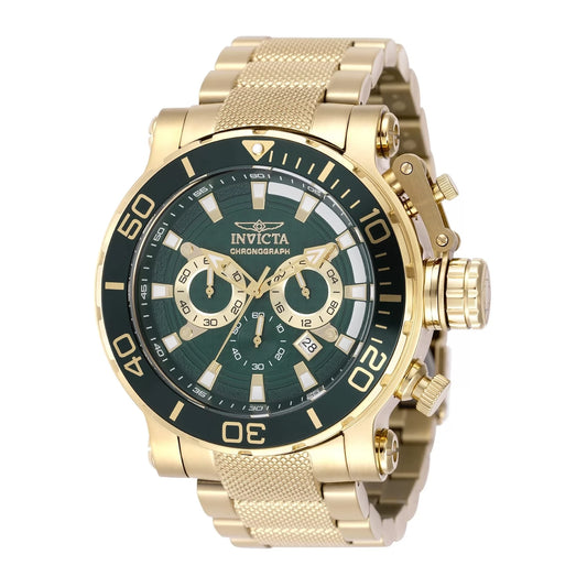 Invicta Men's 50230 Coalition Forces Quartz VD53 Green Dial Watch
