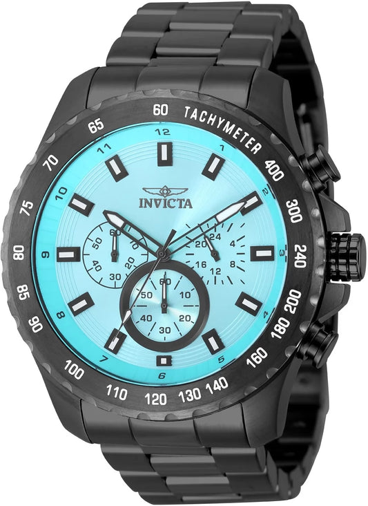 Invicta Men's 50563 Speedway Quartz VD54 Tiffany Blue Dial Watch