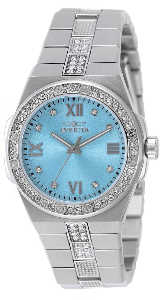 Invicta Women's 50654 Specialty Quartz PC21 Tiffany Blue Dial Watch