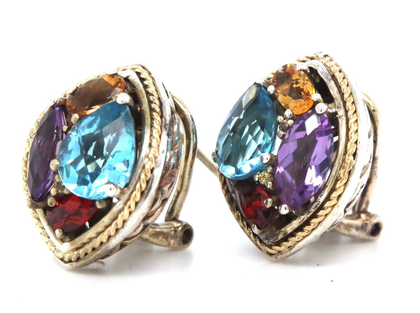 925 Sterling silver Effy Baliddima earrings
