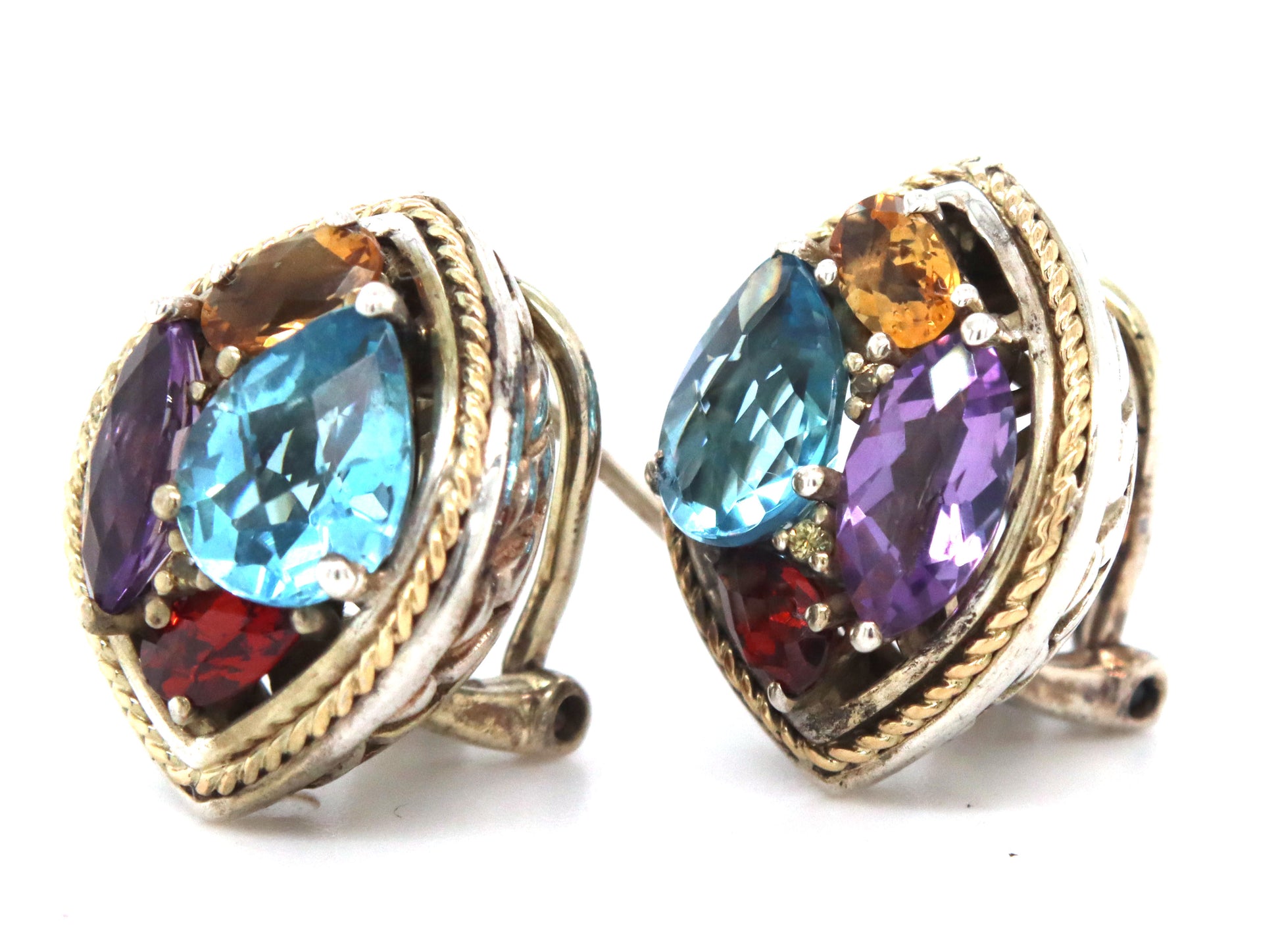 925 Sterling silver Effy Baliddima earrings