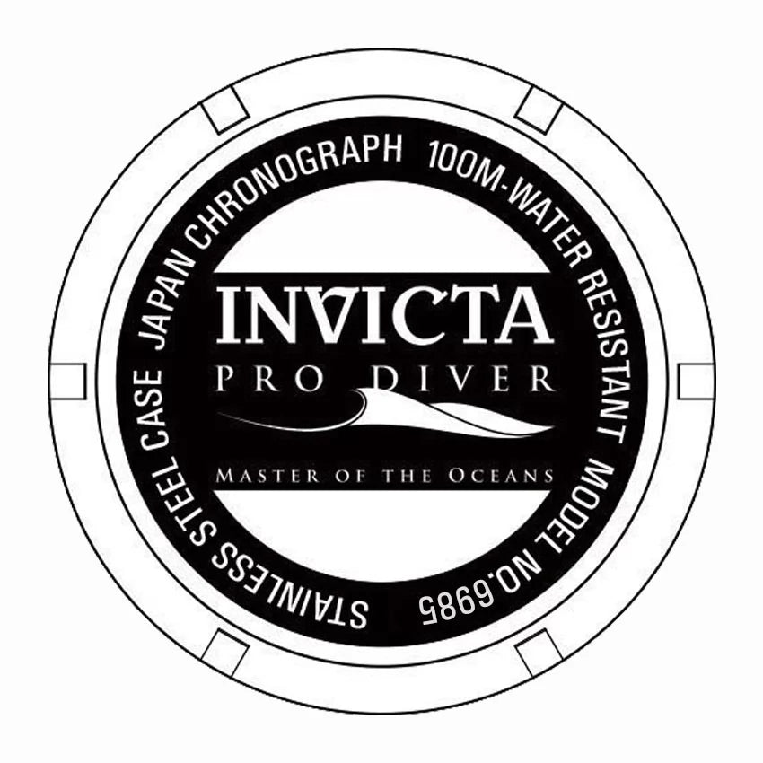 Invicta Men's Pro Diver Quartz Chronograph Charcoal Dial Watch