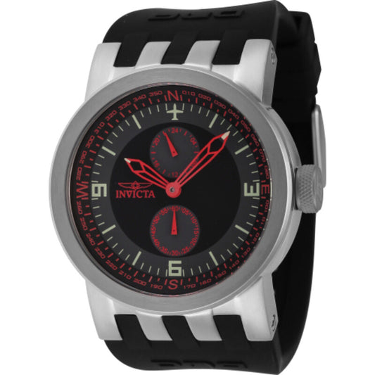 Invicta DNA Quartz GMT Black Dial Men’s Watch