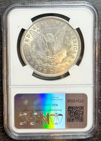 1921 Morgan Silver Dollar NGC MS 61