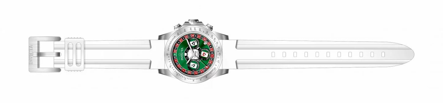 Invicta Men's Speedway Quartz VD53 Green Dial Watch