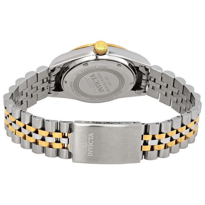 Invicta Specialty Womens Gold Dial Two Tone Stainless Steel Quartz Watch 36 mm