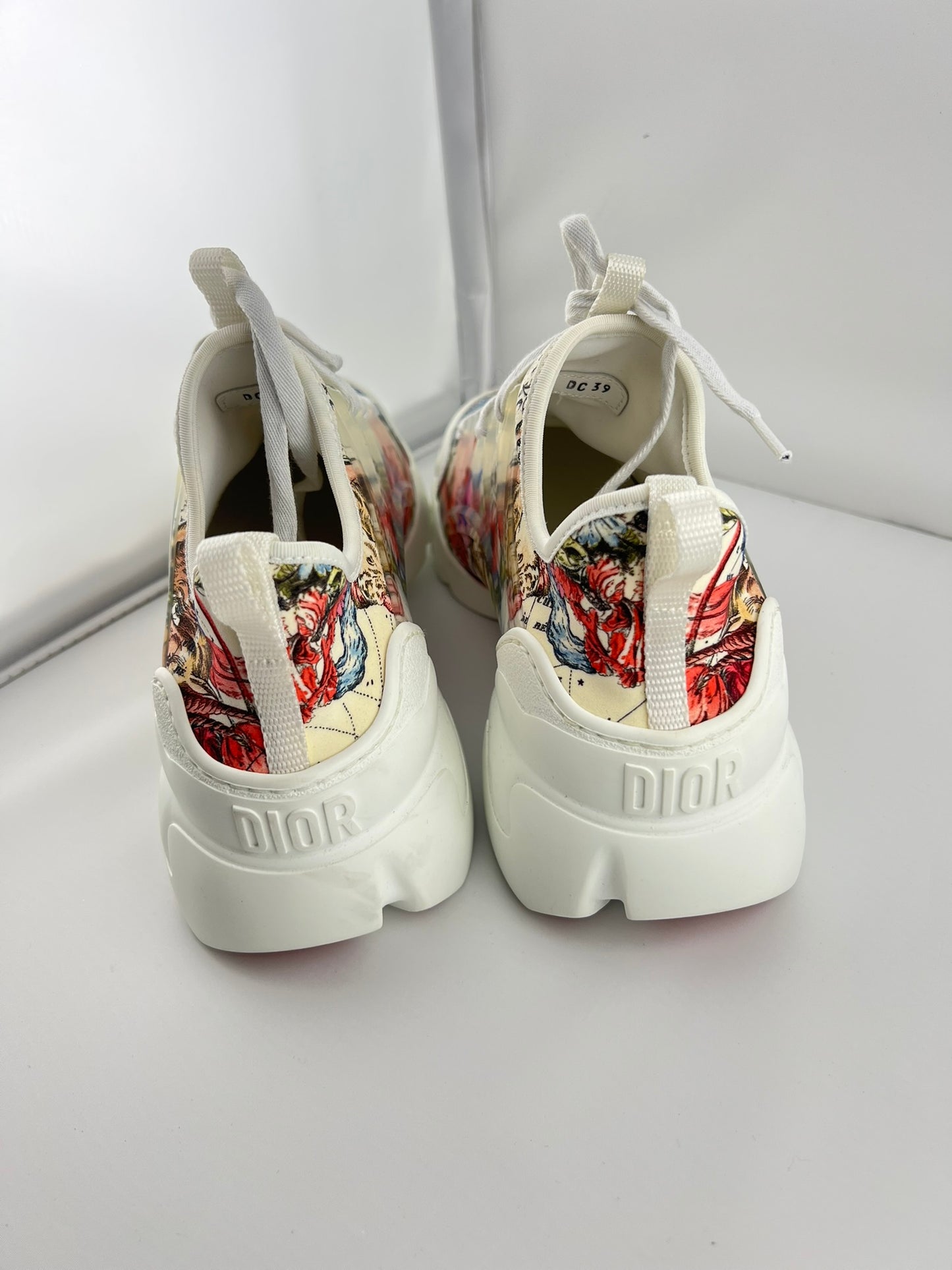 Christian Dior D Connect Zodiac Printed Brand Sneaker